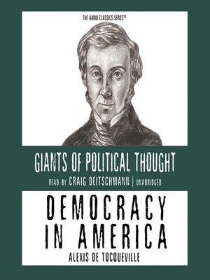 tocqueville democracy in america