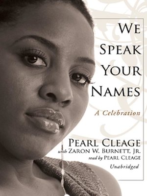 We Speak Your Names By Pearl Cleage · Overdrive: Ebooks, Audiobooks, And  More For Libraries And Schools