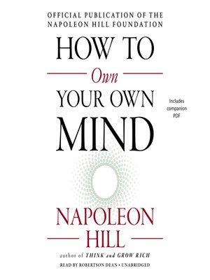 Napoleon Hill Overdrive Rakuten Overdrive Ebooks Audiobooks