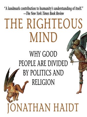 The Righteous Mind by Jonathan Haidt