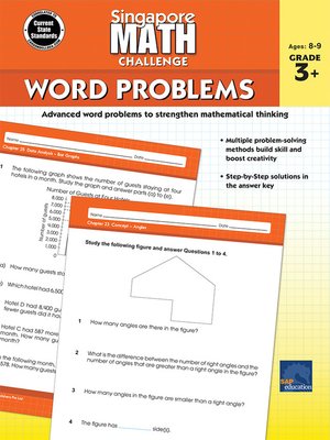 eBook - Singapore Math Challenge Word Problems, Grades 3-5 by Singapore ...