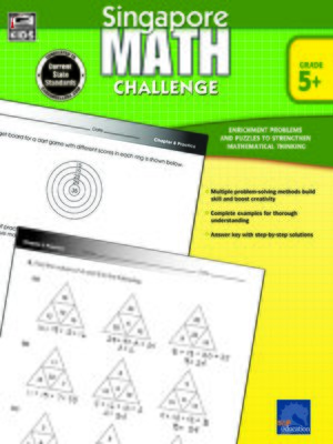 Singapore Math Challenge, Grades 5 - 8 by Frank Schaffer Publications ...