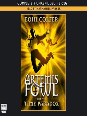 Audiolivro Artemis Fowl:The Eternity Code Cd De Eoin Colfer, Lido Por  Nathaniel Parker (Inglês)