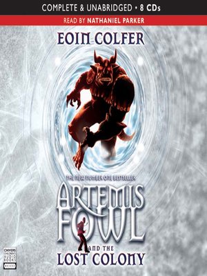 Audiolivro Artemis Fowl:The Eternity Code Cd De Eoin Colfer, Lido Por  Nathaniel Parker (Inglês)
