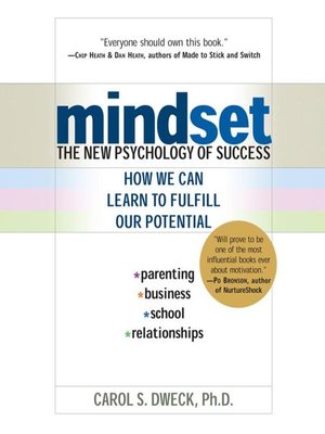 Mindset by Carol Dweck · OverDrive: Free ebooks, audiobooks & movies ...