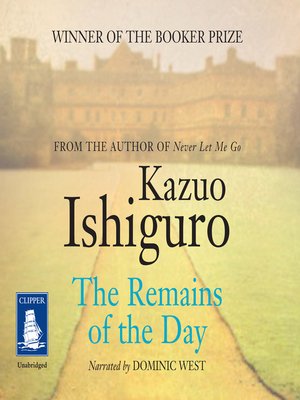 novel the remains of the day