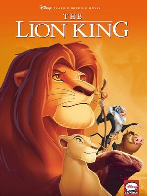 The Lion King comic book cover