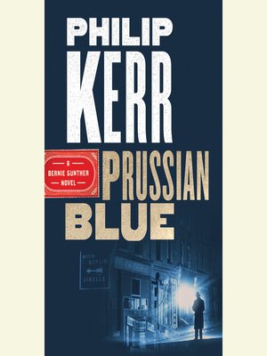 Bleu de Prusse eBook by Philip Kerr - EPUB Book