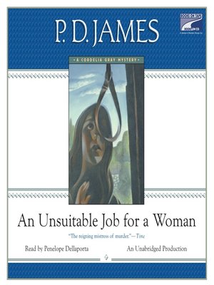 An Unsuitable Job for a Woman by P.D. James