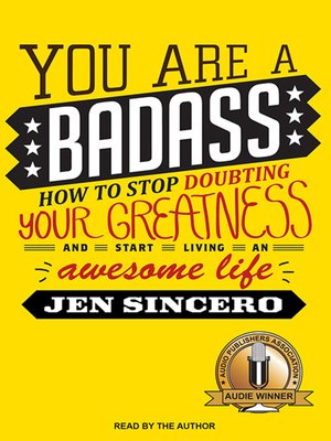 Image result for you are a badass cover