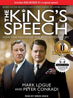 The King's Speech - Brochado - Mark Logue, LOGUE,  MARK************************, Peter Conradi - Compra Livros na