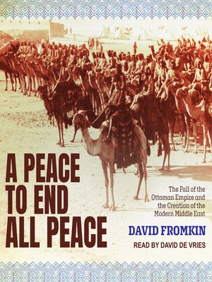 a peace to end all peace david fromkin