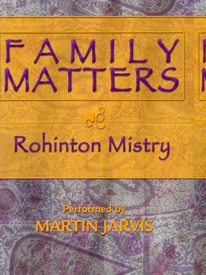family matters rohinton mistry