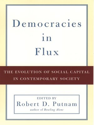 Image result for Robert D. Putnam Â· Democracies in Flux