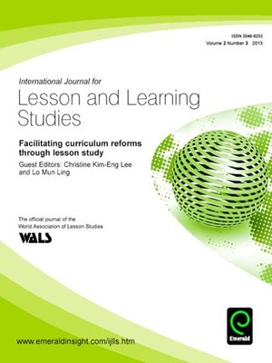 International Journal for Lesson and Learning Studies(Series 