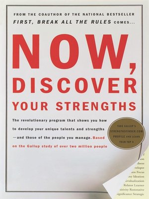 Now, Discover Your Strengths by Gallup · OverDrive (Rakuten OverDrive ...