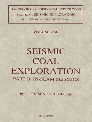 Handbook Of Geophysical Exploration Seismic Exploration - 