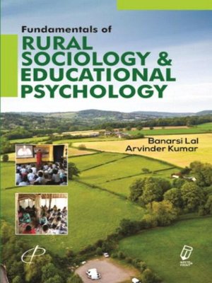 Fundamentals of Rural Sociology and Educational Psychology by Banarasi ...