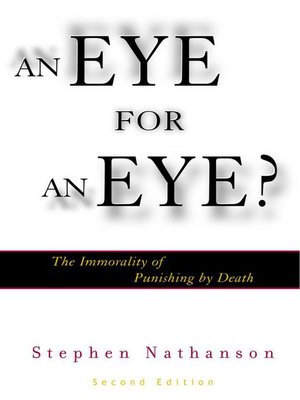 an eye for an eye irene hannon