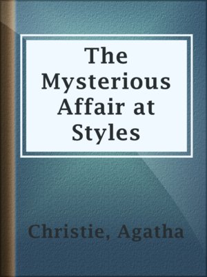 the mysterious affair at styles audiobook