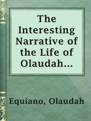 narrative of the life of olaudah equiano
