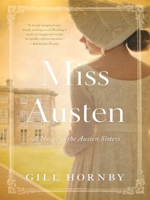 Miss Austen Book Cover