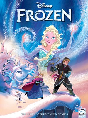 Frozen comic book cover