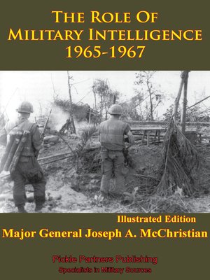 The Role Of Military Intelligence By Major General Joseph A 