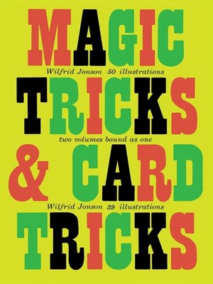 Magic Tricks And Card Dover Books Magic Tricks And Card Dover Books