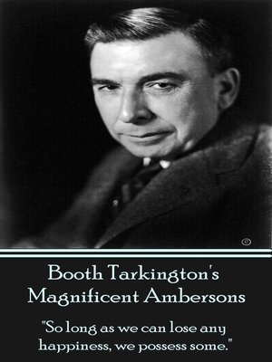 book the magnificent ambersons