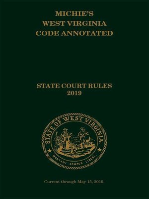 Michie's West Virginia Code Annotated by Publisher's Editorial Staff ...