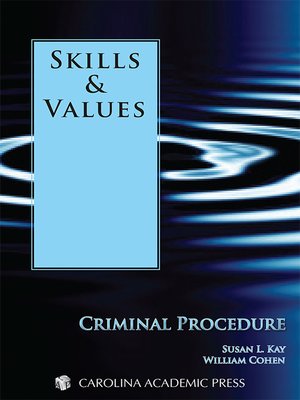Cover of  Skills & Values Criminal Procedure