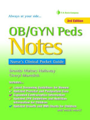 OB/GYN Peds Notes by Brenda Holloway · OverDrive: ebooks ...