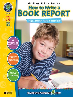 How to Write a Book Report by Brenda Rollins · OverDrive: ebooks ...