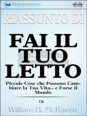 Sommario di ”Padre Ricco Padre Povero” eBook : Readtrepreneur