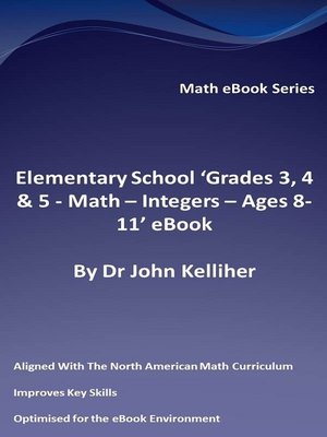 Primary School 'ks2 (key Stage 2)--maths – Integers--ages 7-11' Ebook 