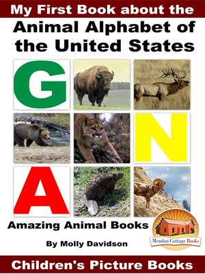 My First Book about the Animal Alphabet of the United States by Molly ...