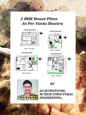 2 BHK House Plans As Per Vastu Shatra by AS Sethu Pathi · OverDrive ...