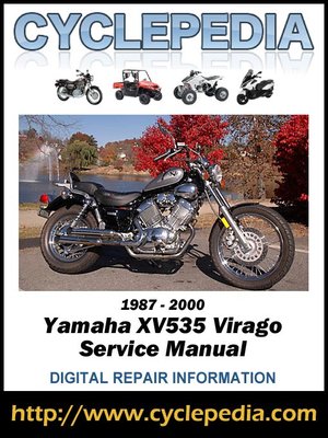 thumbnail image 2 of 1983 Yamaha XV500K Virago Motorcycle Service Manual - New 2 of 5