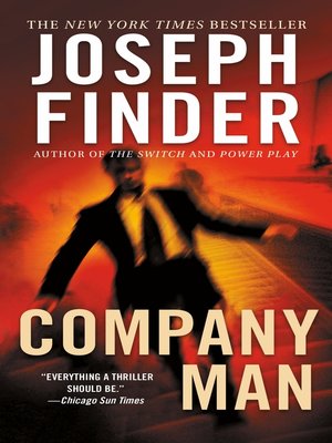 Company Man By Joseph Finder · Overdrive: Ebooks, Audiobooks, And More 