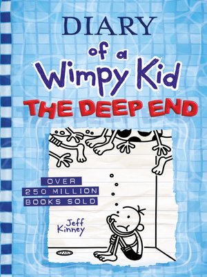 Diary of a Wimpy kid THE DEEP END book cover