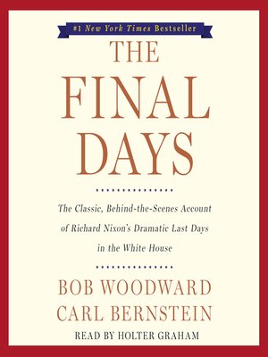 the final days bob woodward