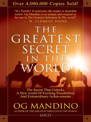 The Greatest Salesman in the World by Og Mandino · OverDrive