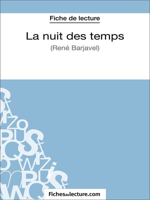 La nuit des temps barjavel ebook gratuit a montreal