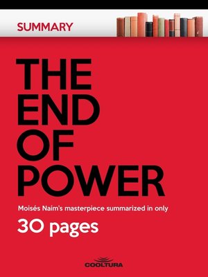 the end of power by moisés naím