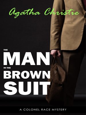 the man in the brown suit