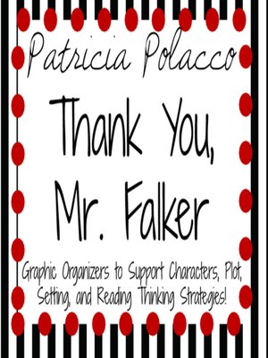 thank you mr falker cover thank you mr falker cover