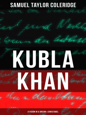 kubla khan coleridge text