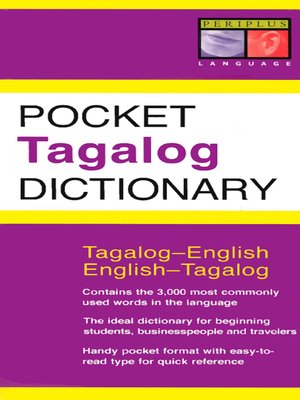 Pocket Tagalog Dictionary Tagalog-English English-Tagalog