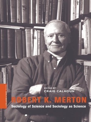 cover image of Robert K. Merton
